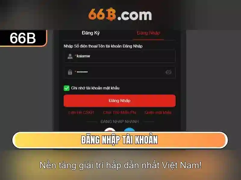 Tính năng 66B APK
